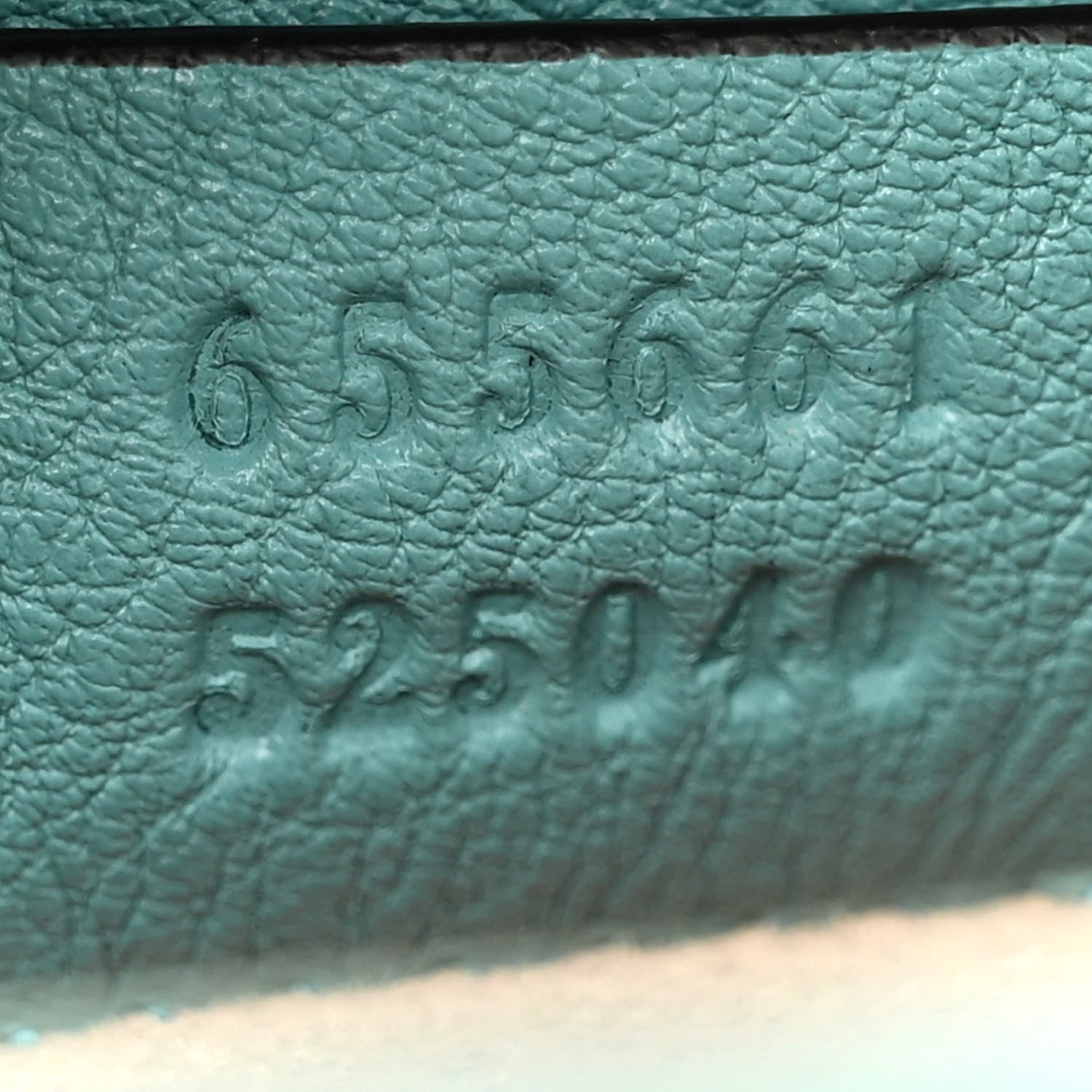 Gucci Wonka Grain Calfskin Mini Diana Tote Bag Dusty Azure Orange Fluo 7 of 17
