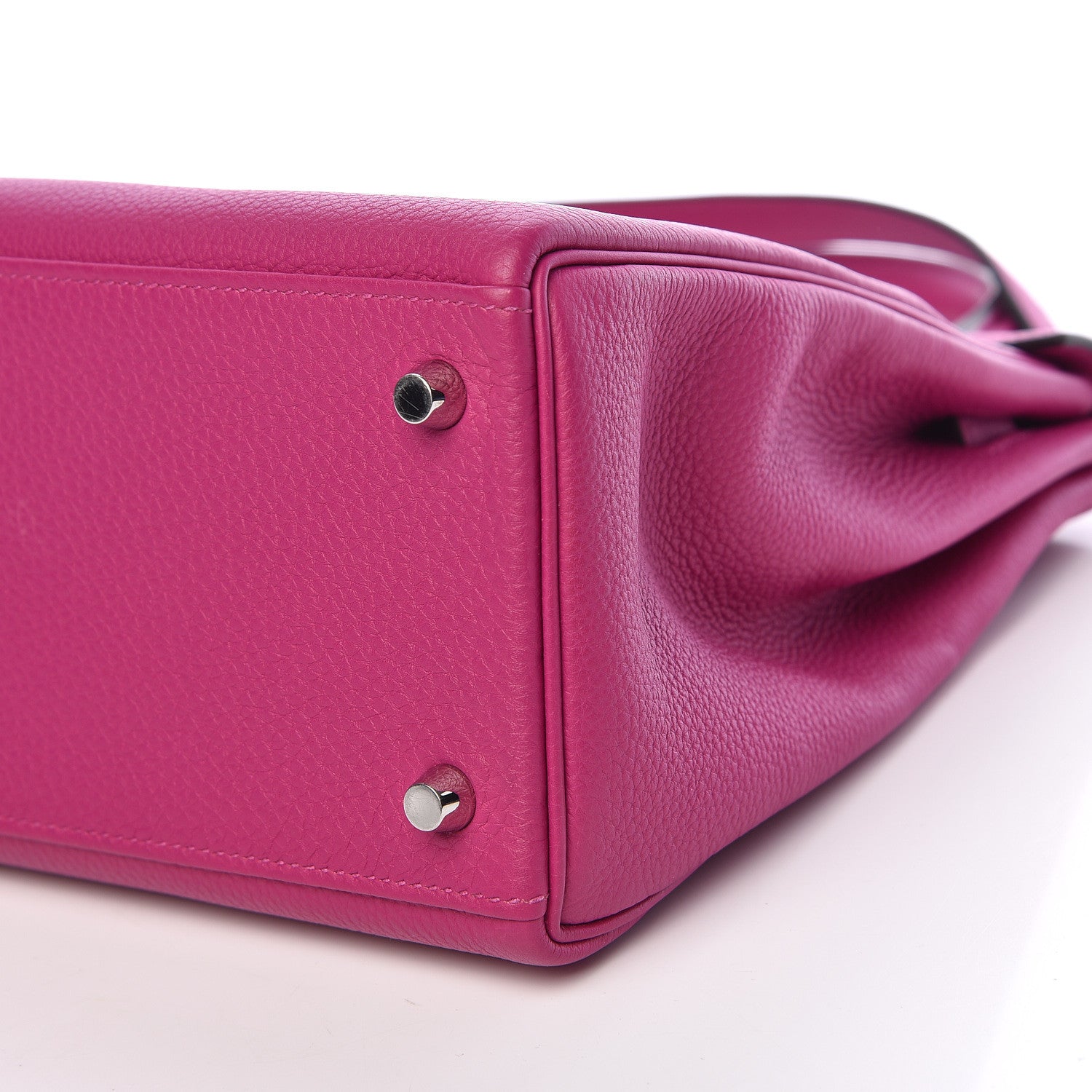 Hermes Togo Kelly Retourne 28 Rose Pourpre 16 of 42