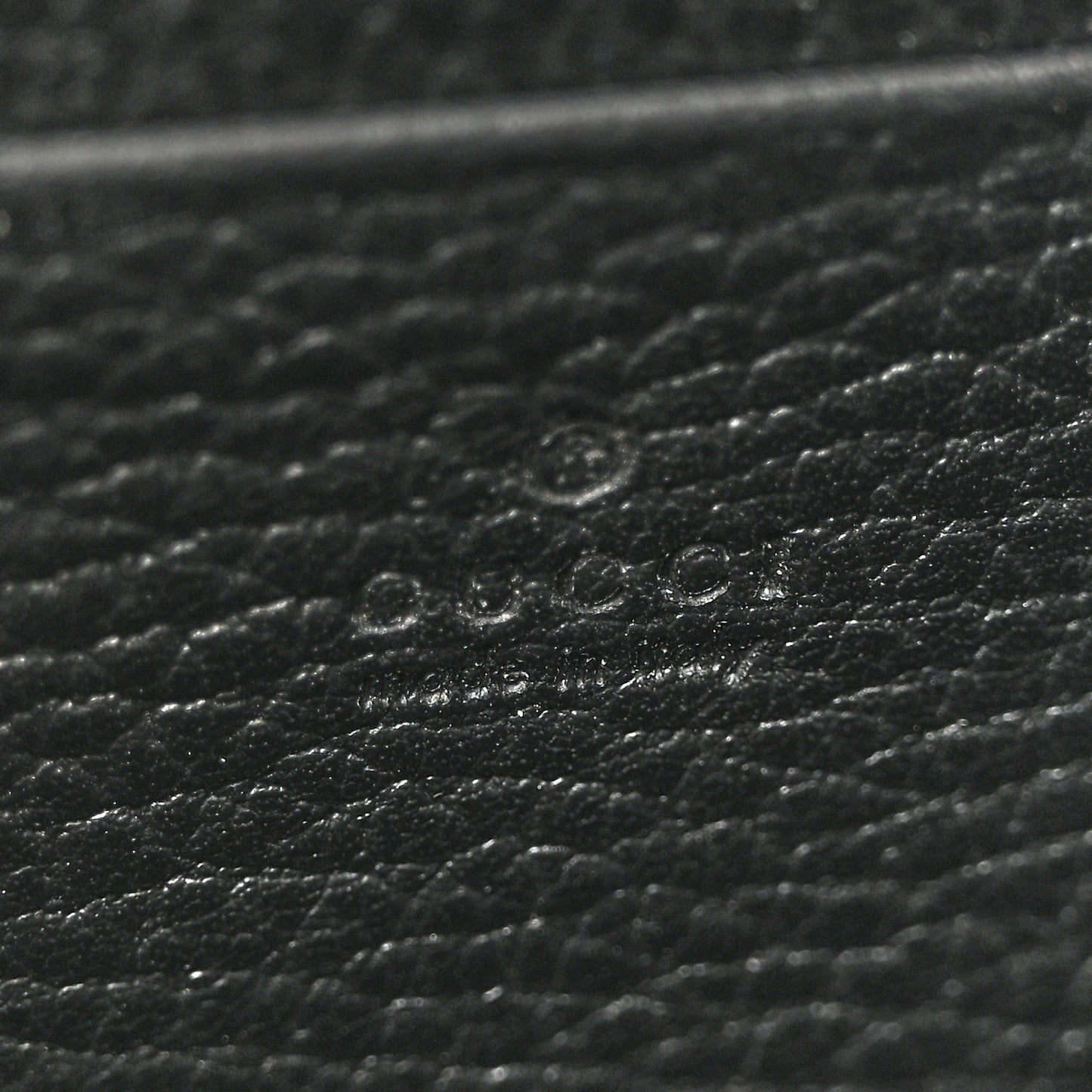 Calfskin Mini Dionysus Chain Wallet Black