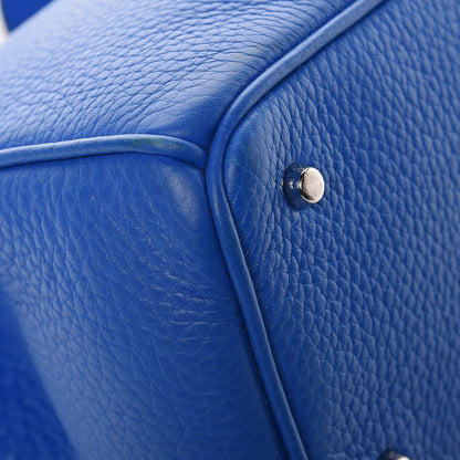 Christian Dior Bullcalf Mini Diorissimo Tote Bleu Nosy Rose Tendre 9 of 12