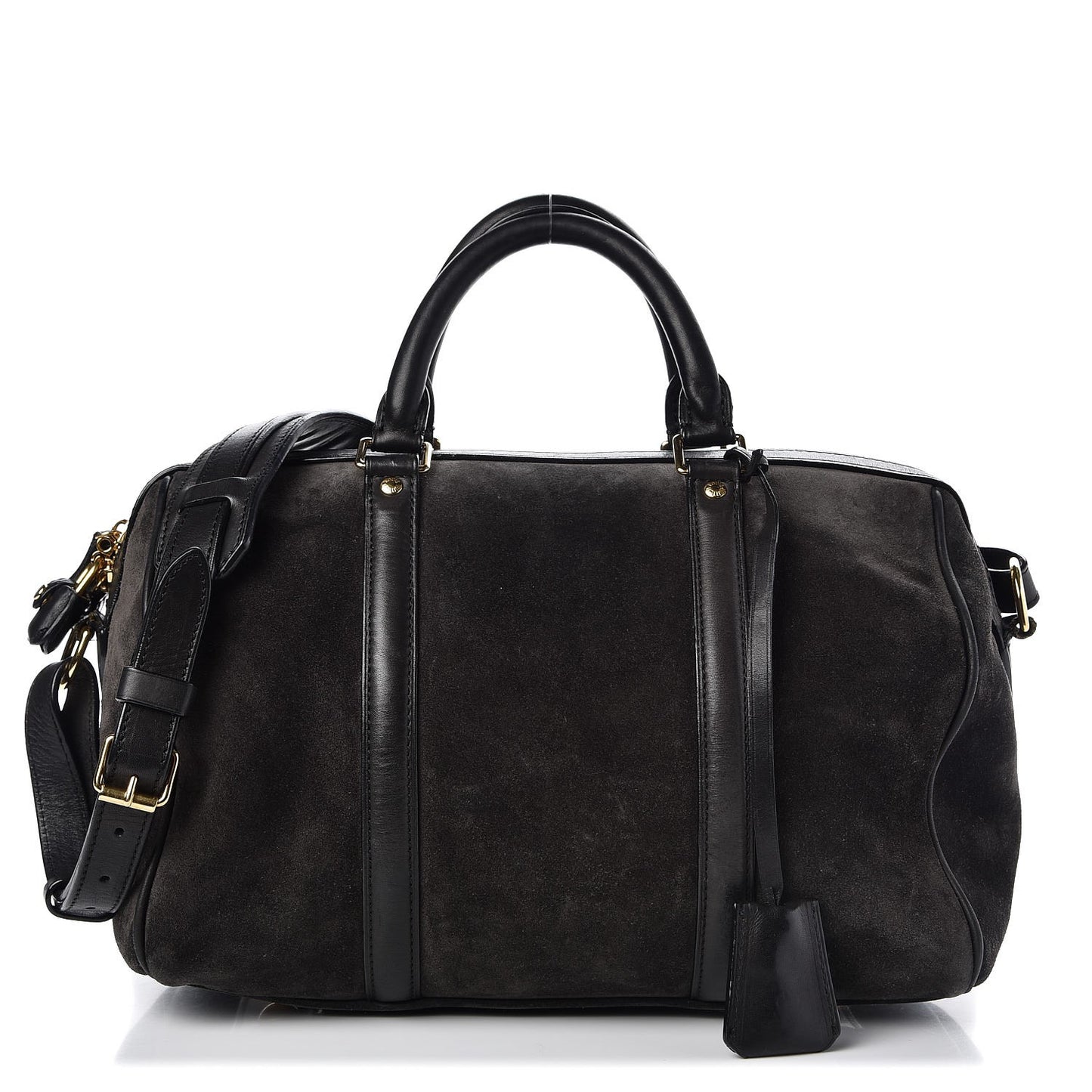 Suede Calfskin SC Bag PM Asphalt