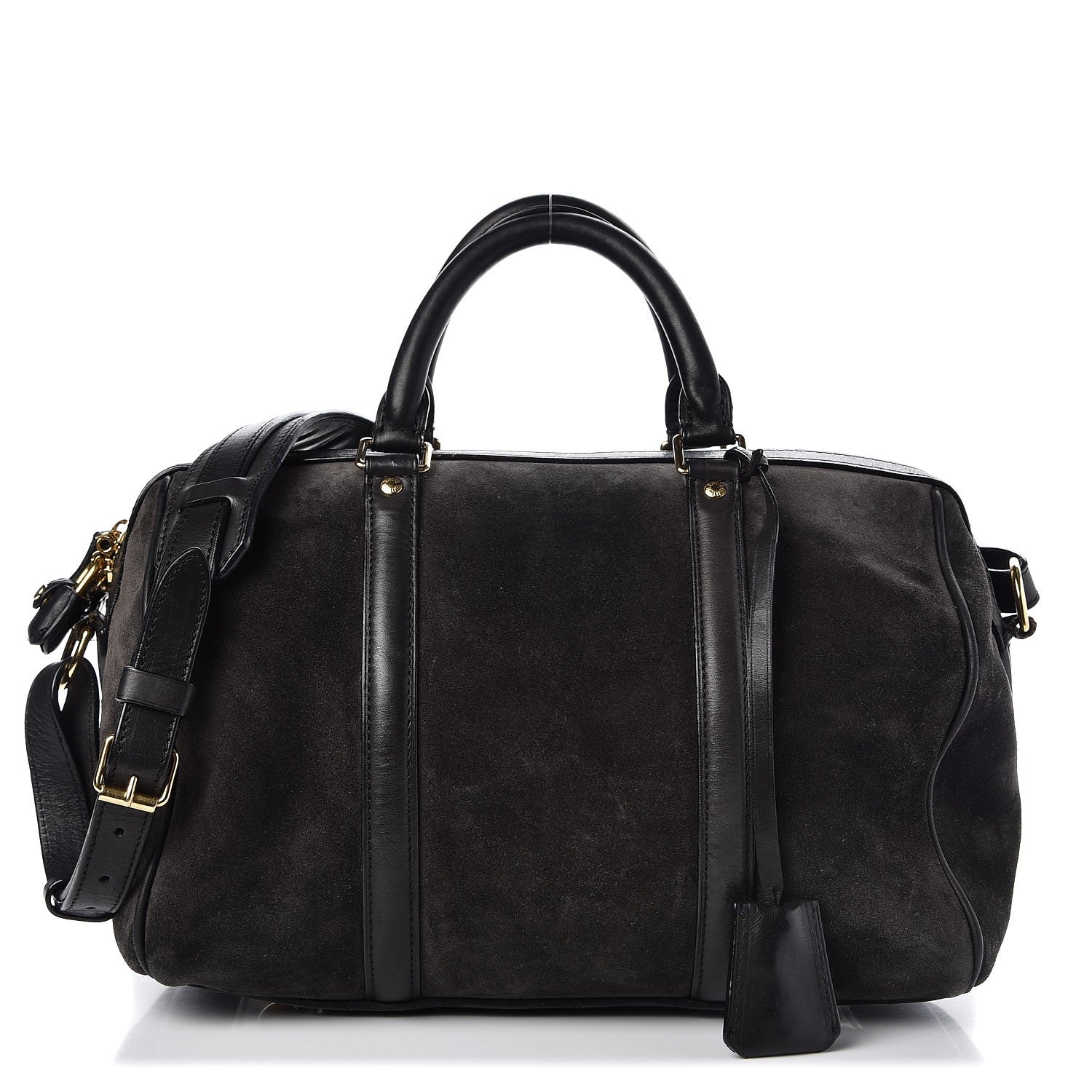 Louis Vuitton Suede Calfskin SC Bag PM Asphalt 1 of 18