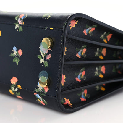 Saint Laurent Calfskin Prairie Printed Nano Sac De Jour Black 6 of 9