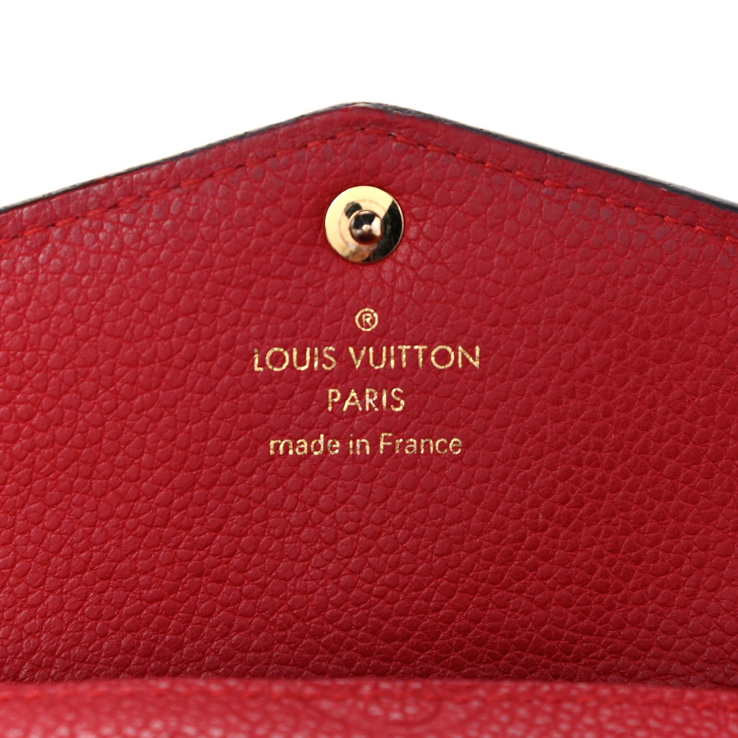 Empreinte Key Pouch Cherry