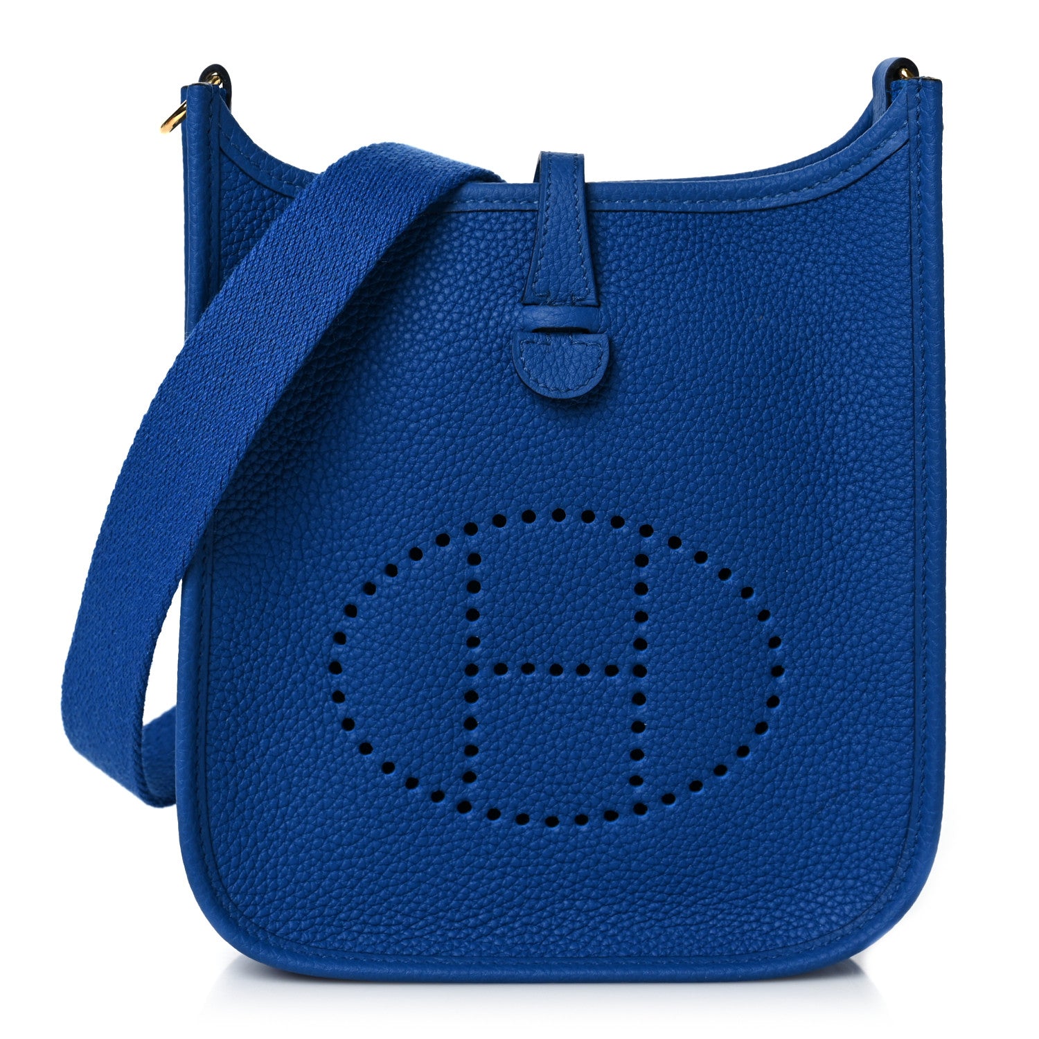 Hermes Taurillon Maurice Evelyne TPM Bleu France 1 of 10
