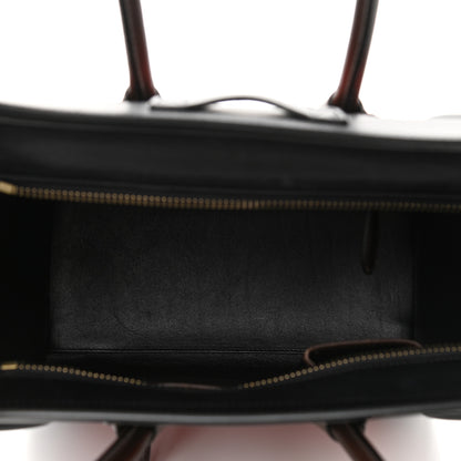 Celine Bullhide Calfskin Micro Tri-Color Luggage Bright Red 4 of 12