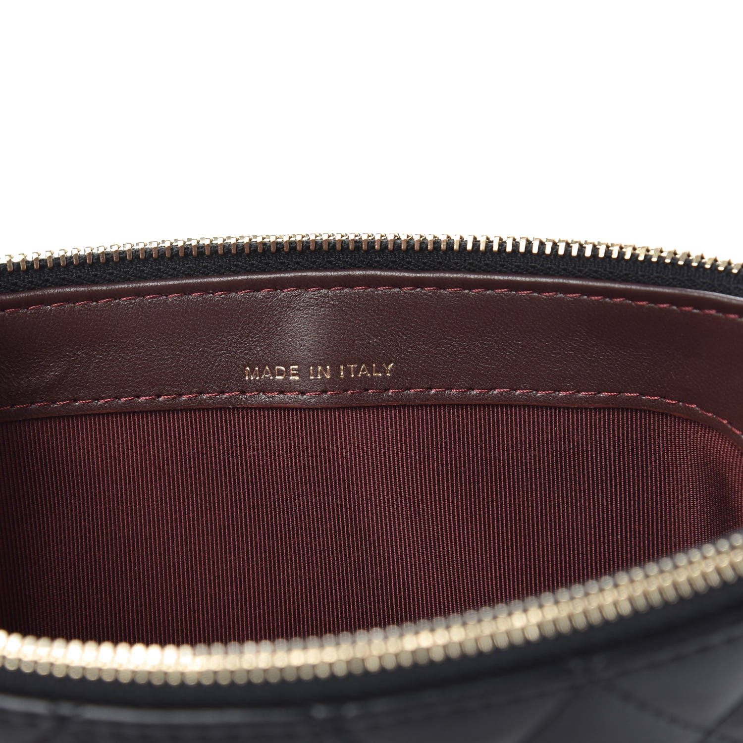 Chanel Lambskin Quilted Small Clutch With Chain Black 8 of 12