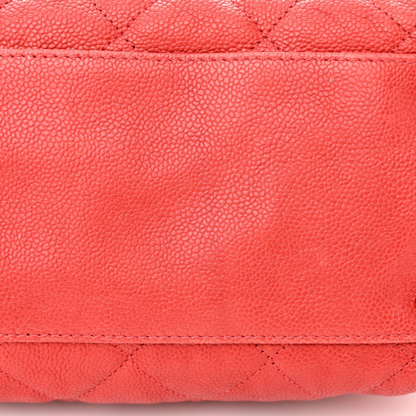 Caviar Quilted French Riviera Tote Red