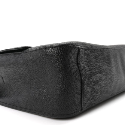 Chanel Grained Calfskin Small Souplissimo Maxi Flap Black 9 of 11