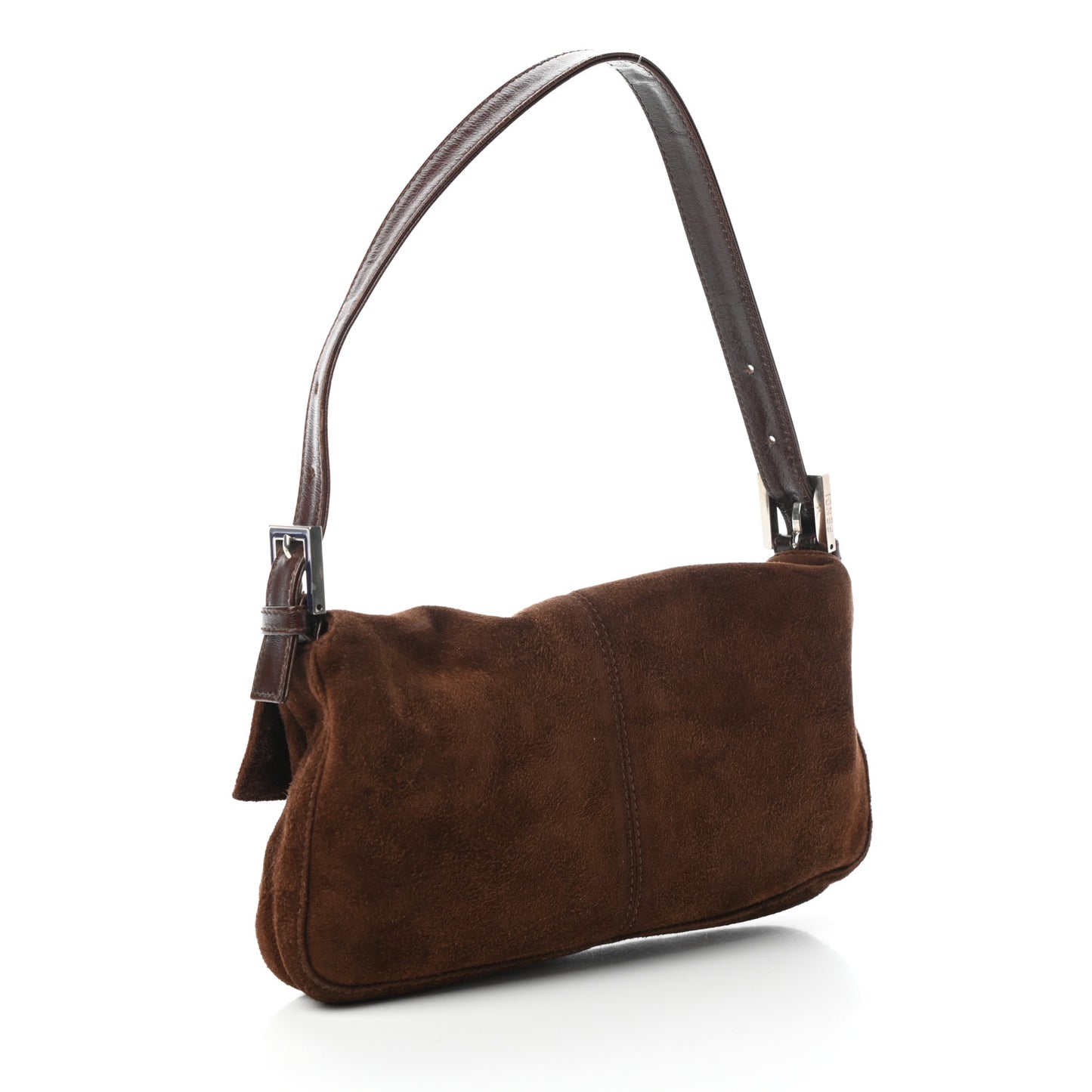 Suede Baguette Brown