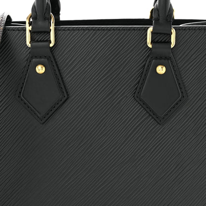 Louis Vuitton Epi Sac Plat BB Black 7 of 9