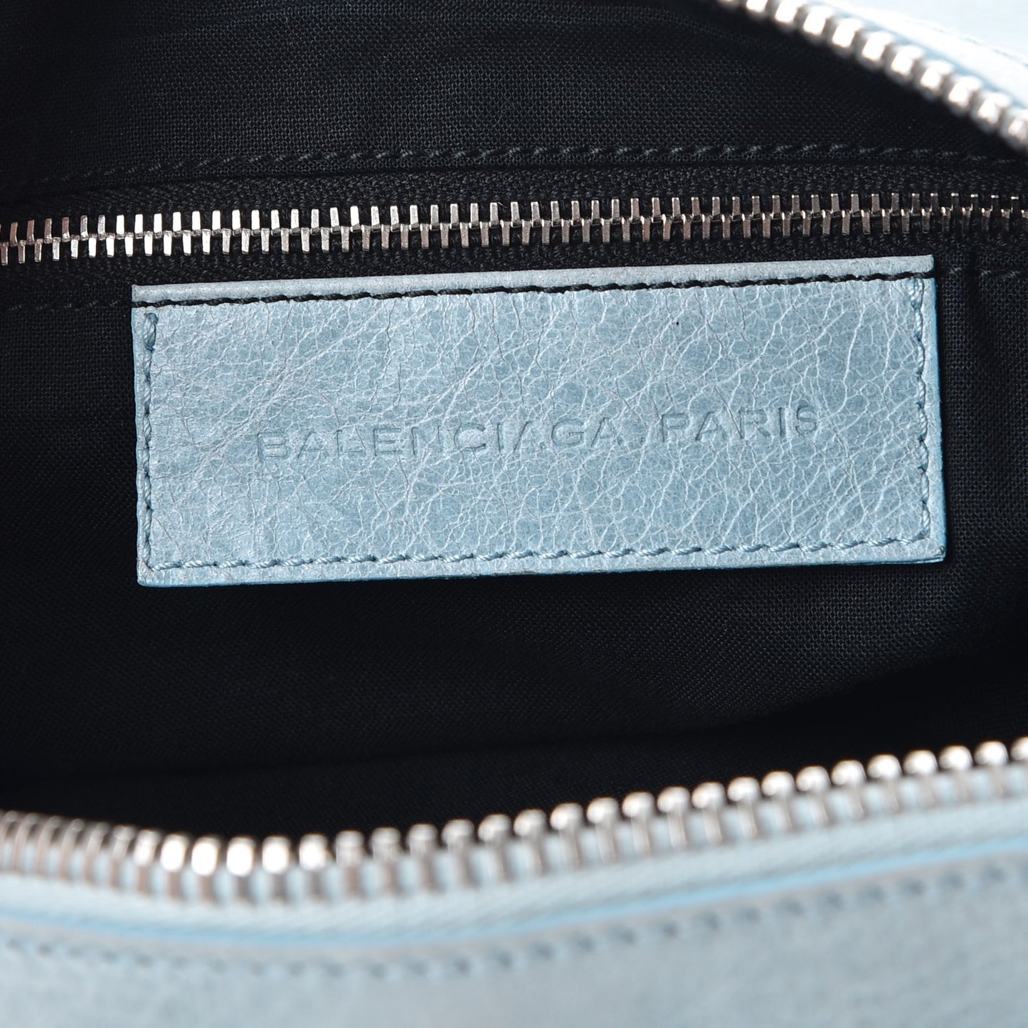 Agneau Giant 21 Silver Hardware Day Hobo Sky Blue