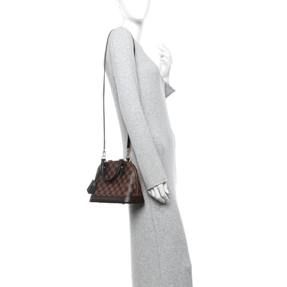 Louis Vuitton Damier Ebene Alma BB 2 of 10