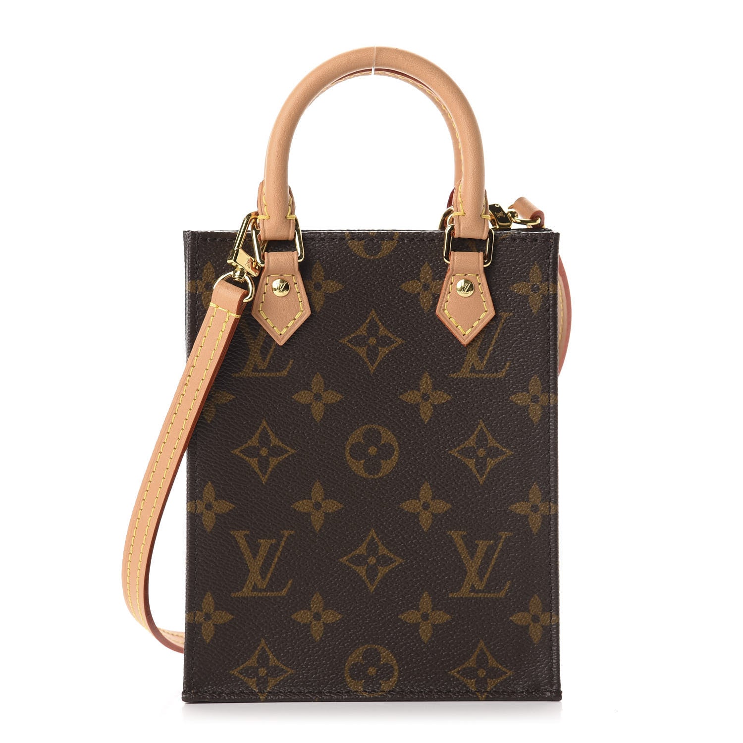 Louis Vuitton Monogram Petit Sac Plat 1 of 10