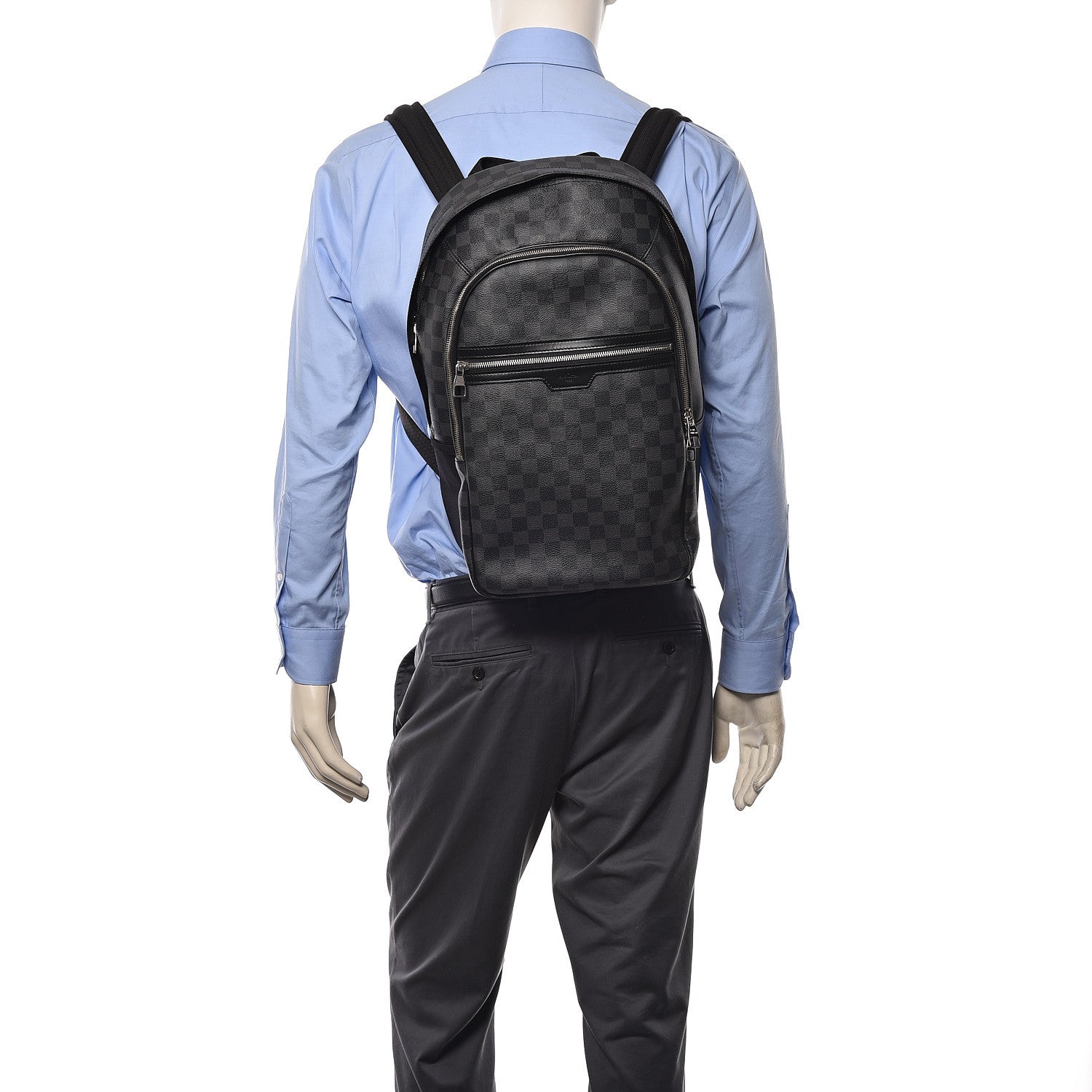 Louis Vuitton Damier Graphite Michael Backpack 2 of 9