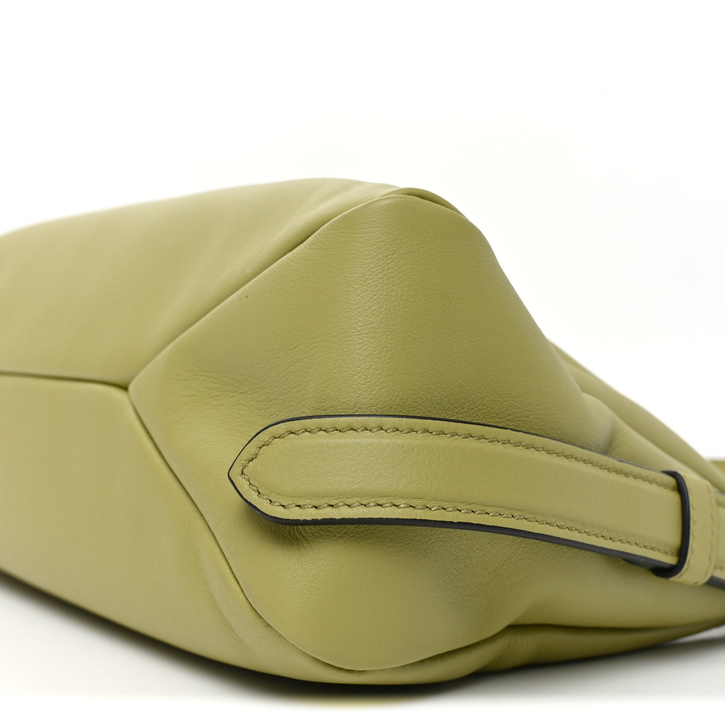 Soft Calfskin Medium Aimee Shoulder Bag Pistachio