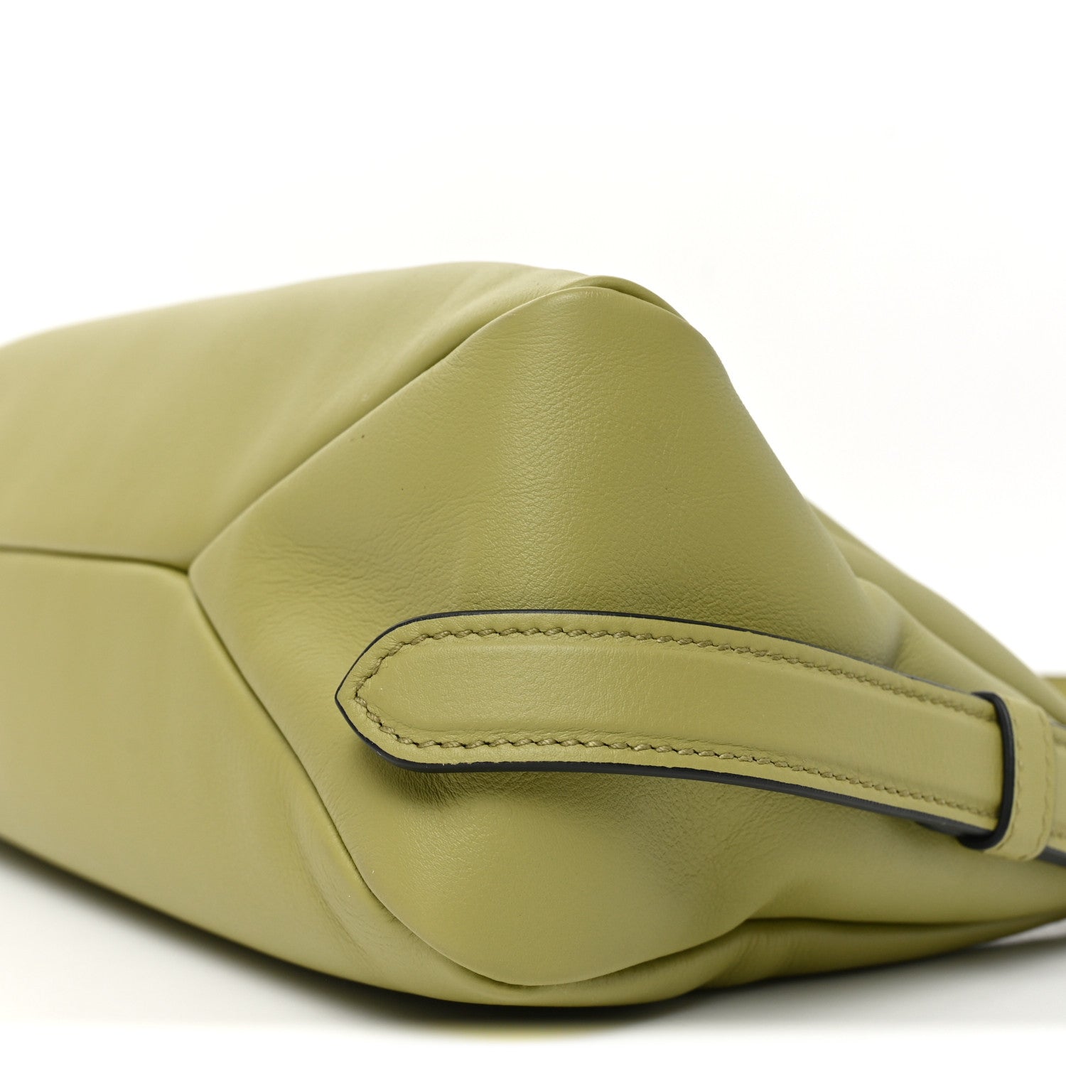 Prada Soft Calfskin Medium Aimee Shoulder Bag Pistachio 9 of 9