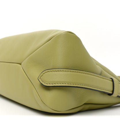 Prada Soft Calfskin Medium Aimee Shoulder Bag Pistachio 9 of 9