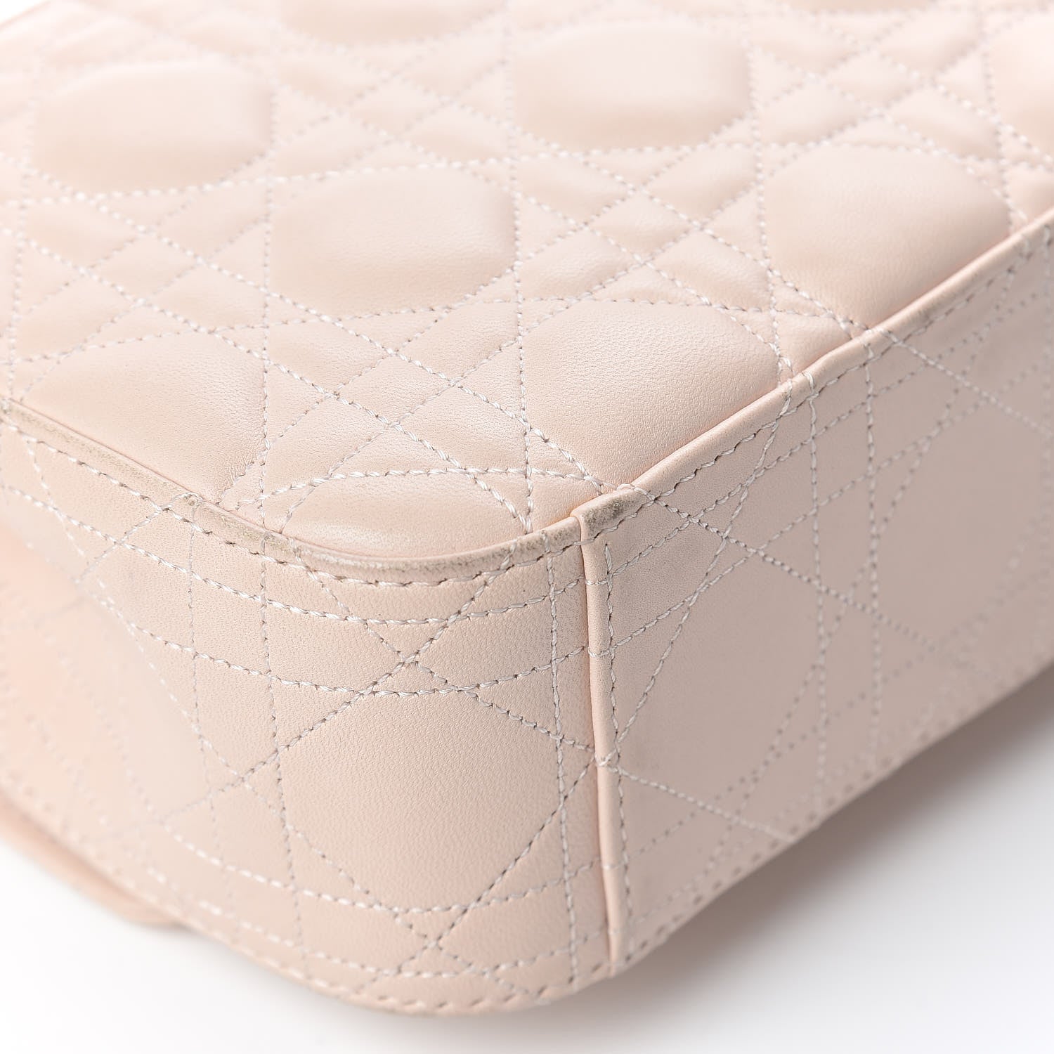 Christian Dior Lambskin Cannage Medium Miss Dior Flap Light Pink 13 of 15