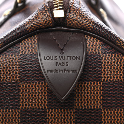 Louis Vuitton Damier Ebene Speedy 30 6 of 9