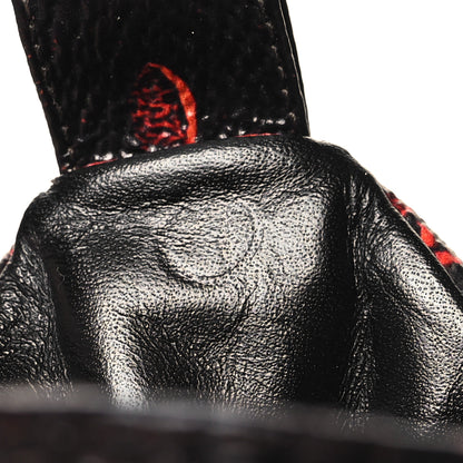 Louis Vuitton Suede Calfskin Catogram Laureate Platform Desert Boots 39 Black Marron 8 of 8