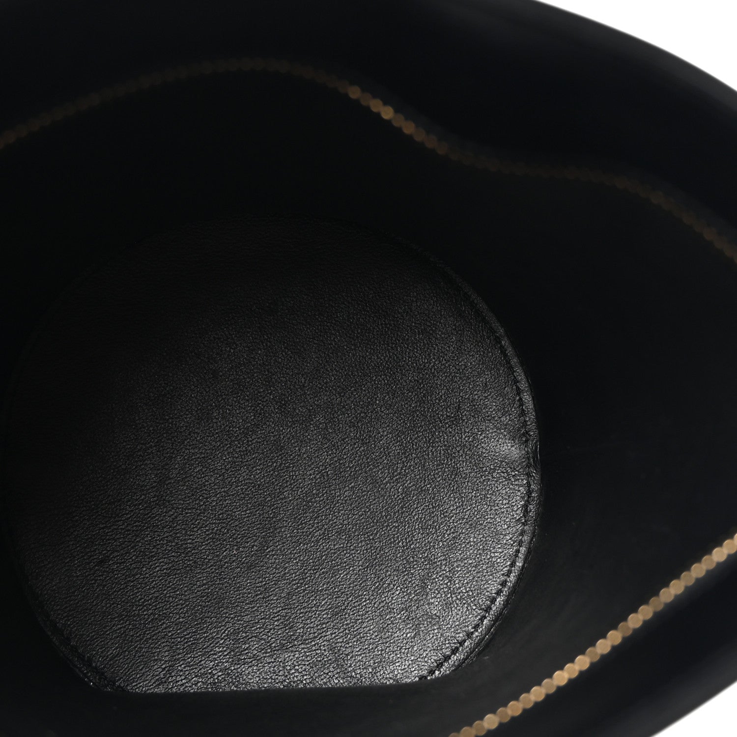Celine Calfskin Crecy Bucket Bag Black 5 of 10
