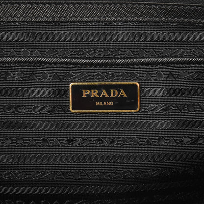 Prada Tessuto Nylon Saffiano Tote Nero Black 6 of 7