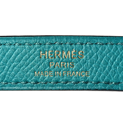 Hermes Epsom Kelly Sellier 25 Bleu Paon 33 of 37