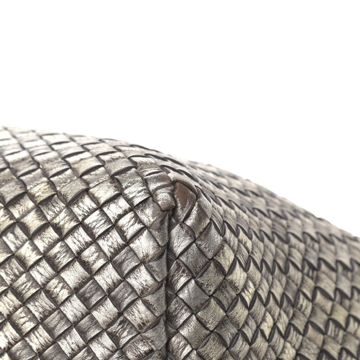 Bottega Veneta Intrecciato Medium Cabat Platino Ossidato 11 of 23