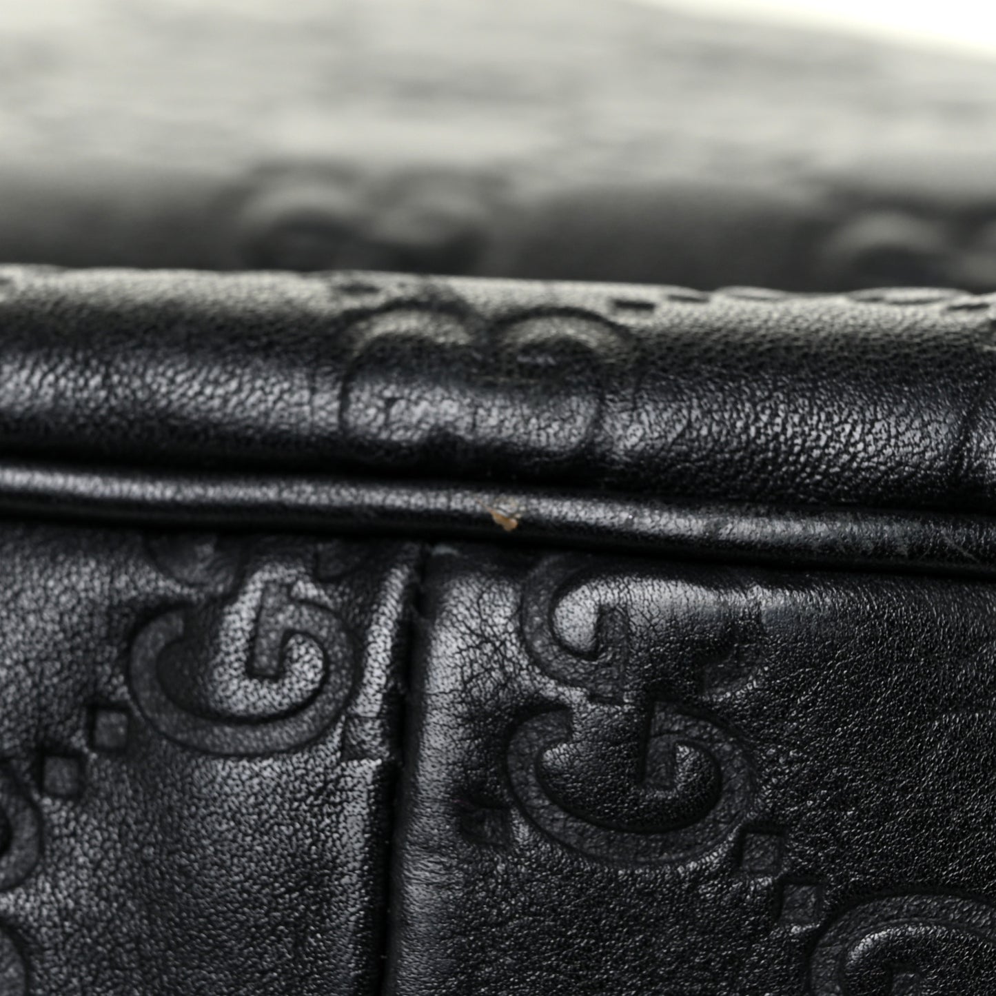 Guccissima Large GG Twins Hobo Black