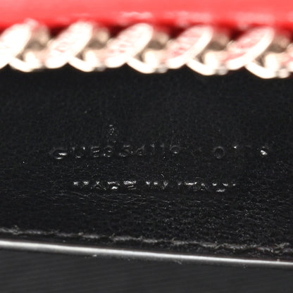 Saint Laurent Grain De Poudre Medium Classic Monogram Kate Tassel Satchel Rouge Eros 8 of 11