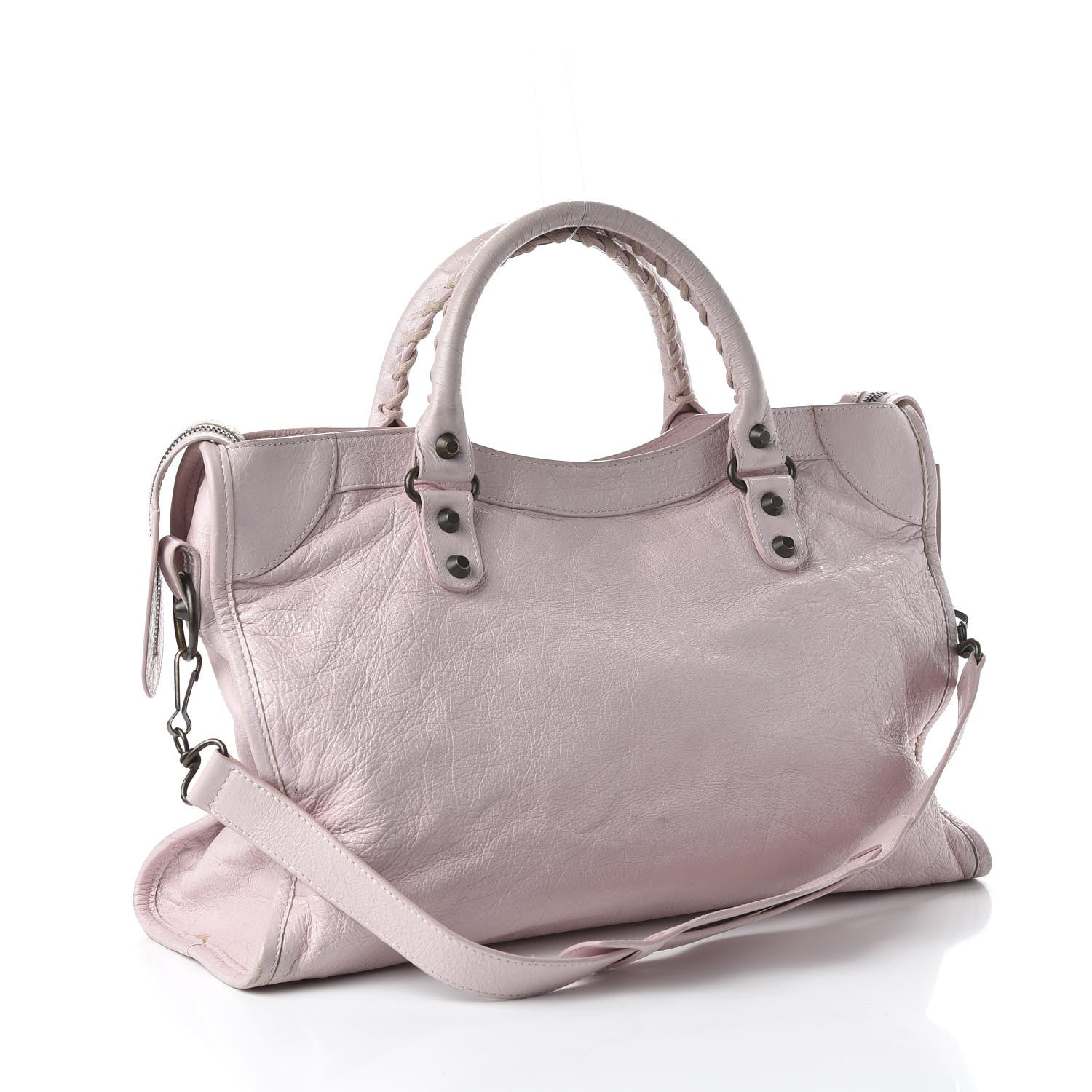 Balenciaga Agneau Classic Hardware City Rose Poudre Rose Petunia 3 of 10