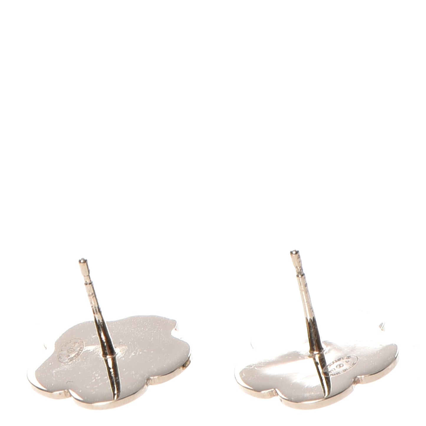 Pearl CC Camellia Earrings Gold