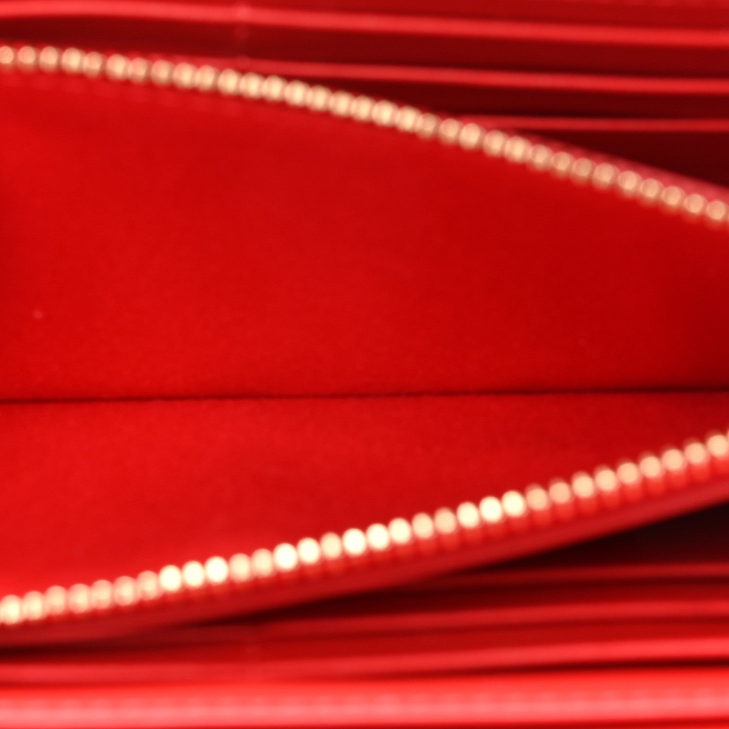 Christian Louboutin Metallic Panettone Spiked Studded Zip Around Wallet Gold 6 of 14