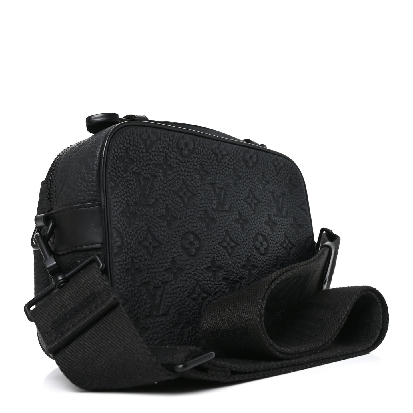 Taurillon Monogram S Lock Messenger Black