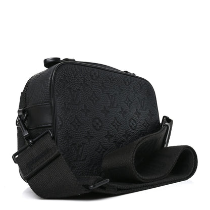 Louis Vuitton Taurillon Monogram S Lock Messenger Black 3 of 11