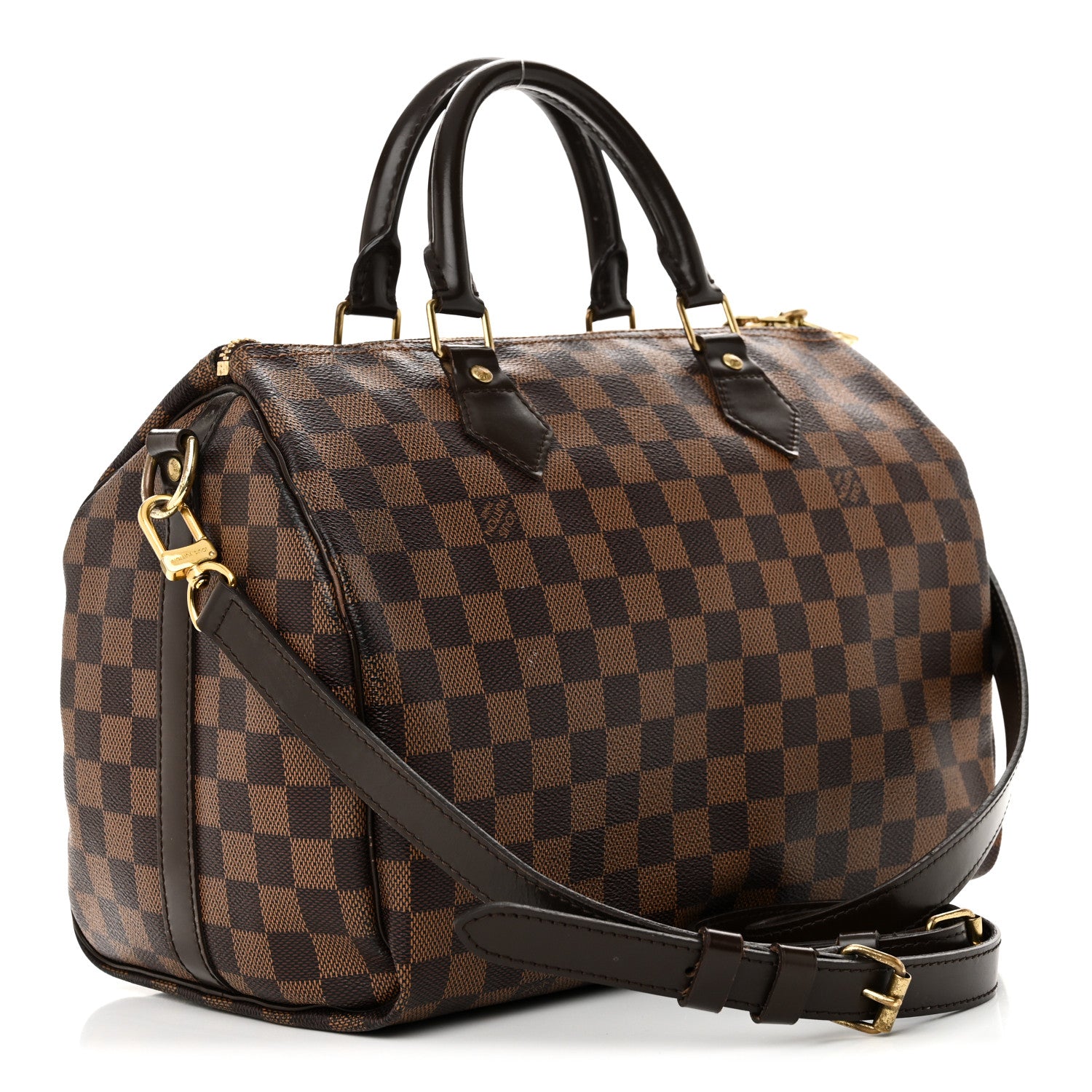Louis Vuitton Damier Ebene Speedy Bandouliere 30 3 of 11