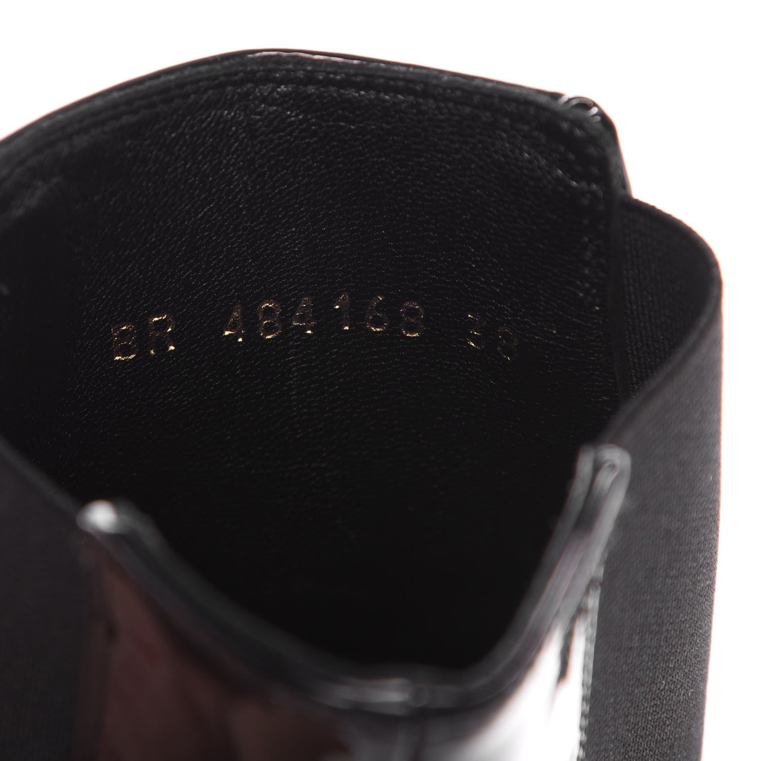 Saint Laurent Patent Opyum Booties 38 Black 12 of 12