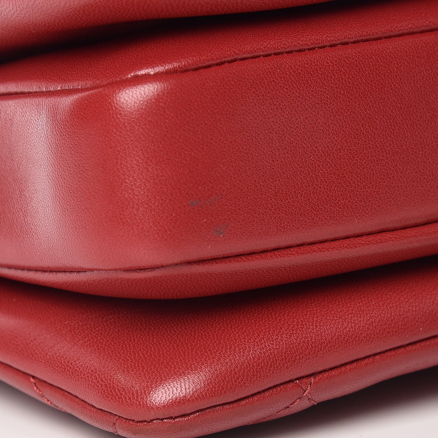 Chanel Lambskin Quilted Small Trendy CC Dual Handle Bag Red 14 of 14