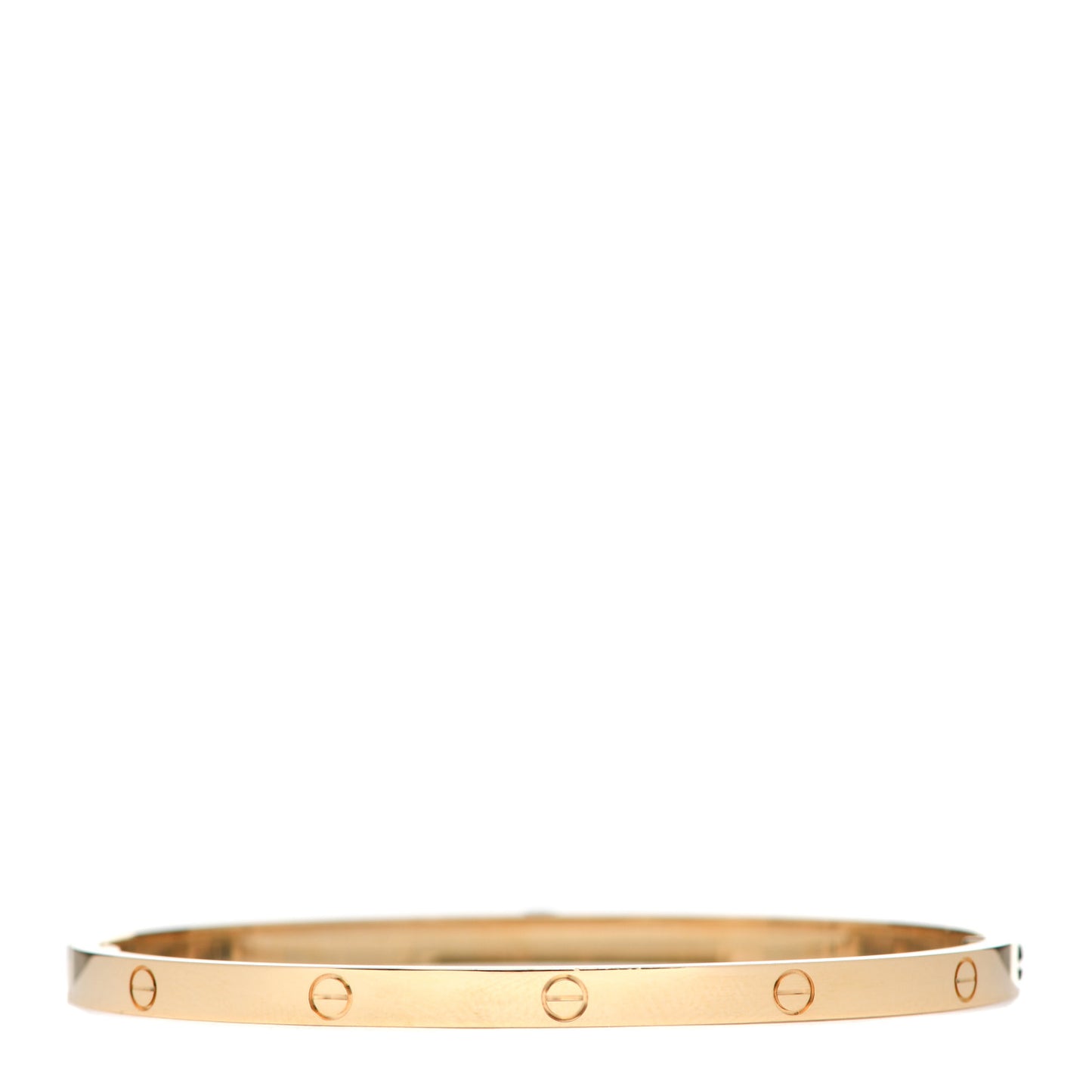 18K Yellow Gold Small LOVE Bracelet 17