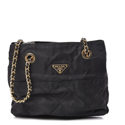 Prada Tessuto Nylon Quilted Impunturado Bag Black 1 of 13