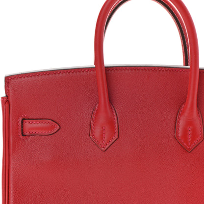 Hermes Swift Birkin 25 Vermillion 11 of 36