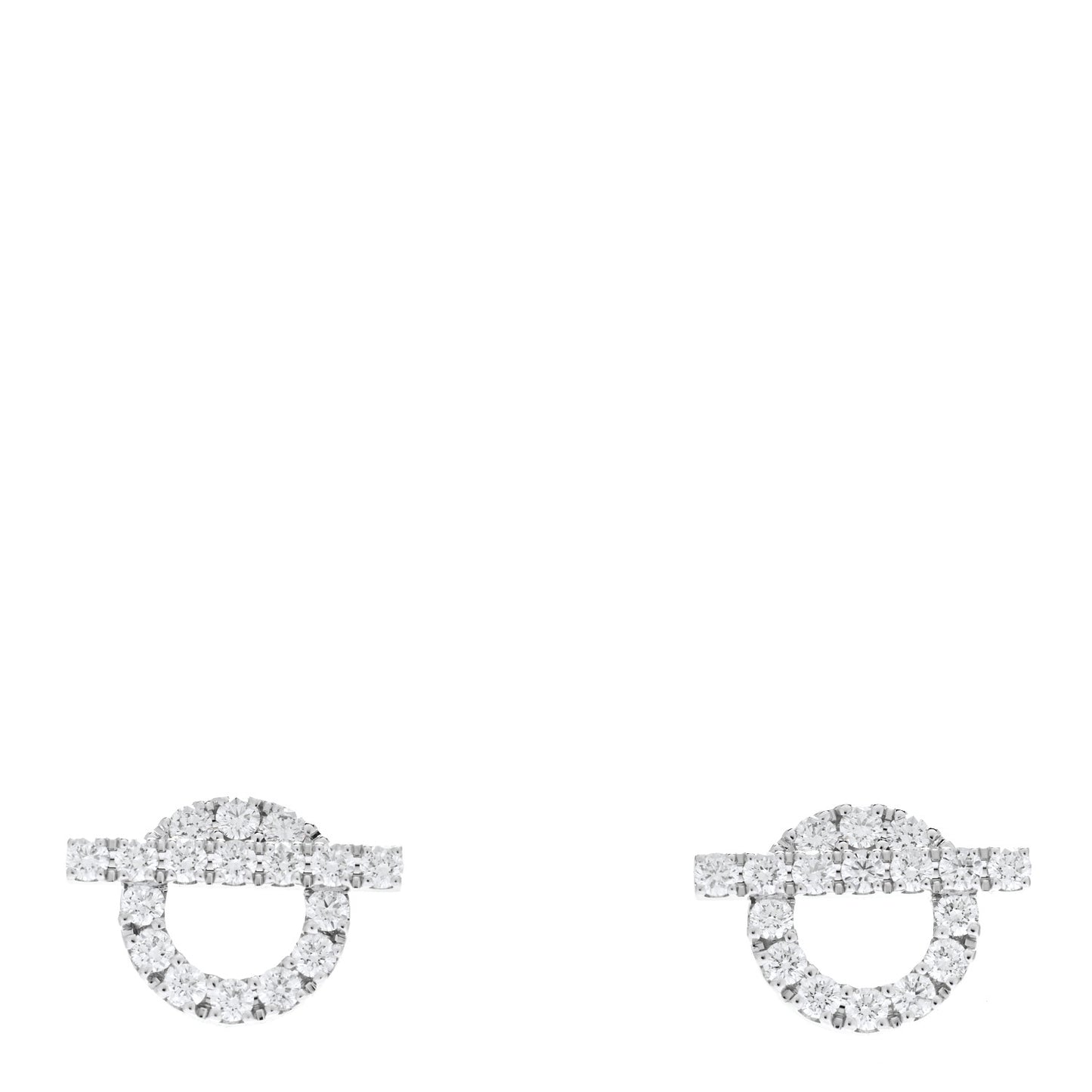 18K White Gold Diamond Finesse Earrings