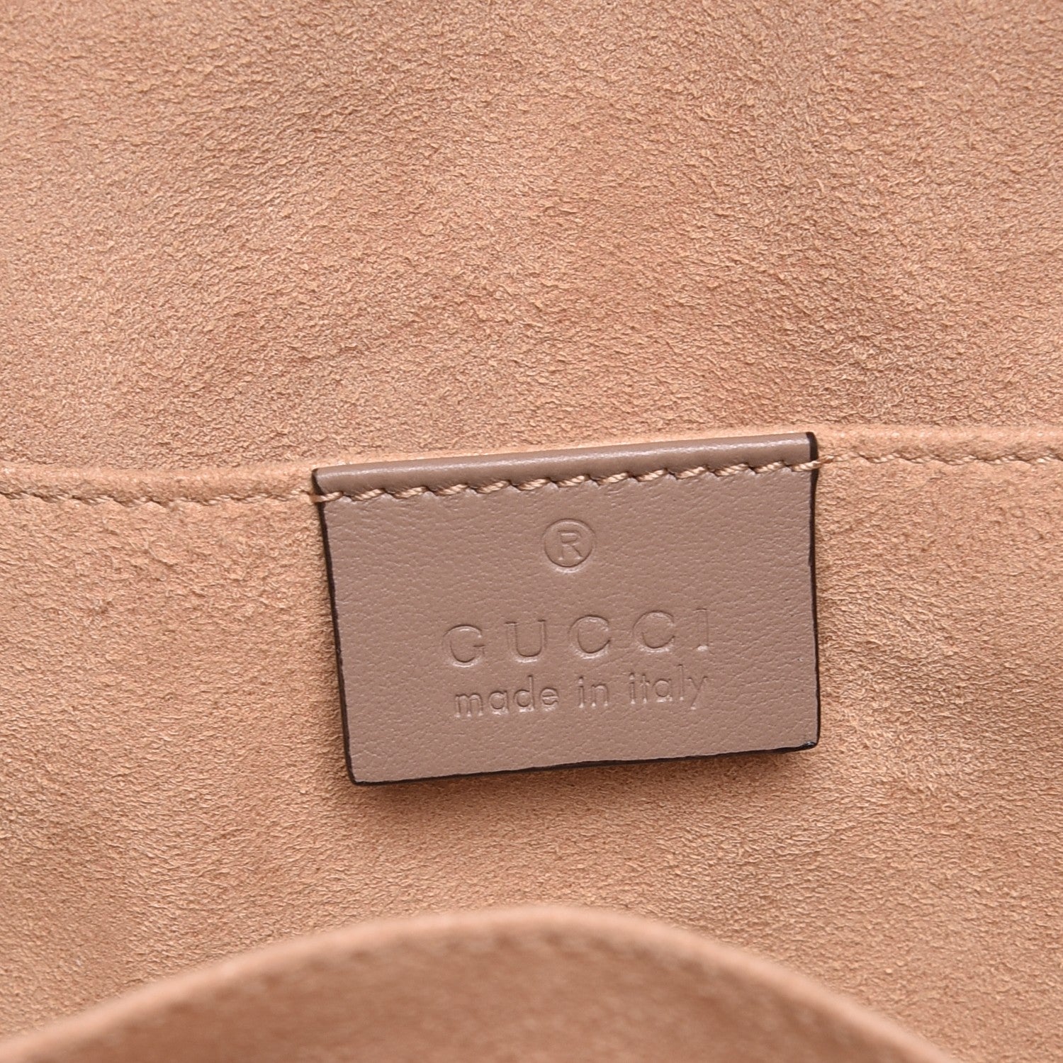 Gucci Calfskin Matelasse GG Marmont Backpack Porcelain Rose 6 of 7