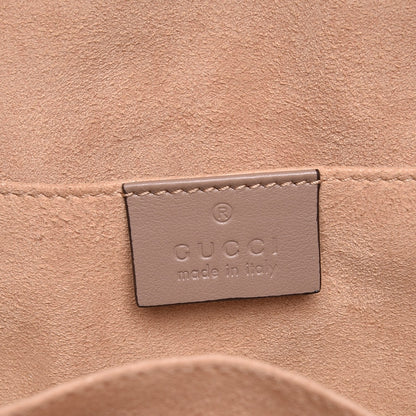 Gucci Calfskin Matelasse GG Marmont Backpack Porcelain Rose 6 of 7