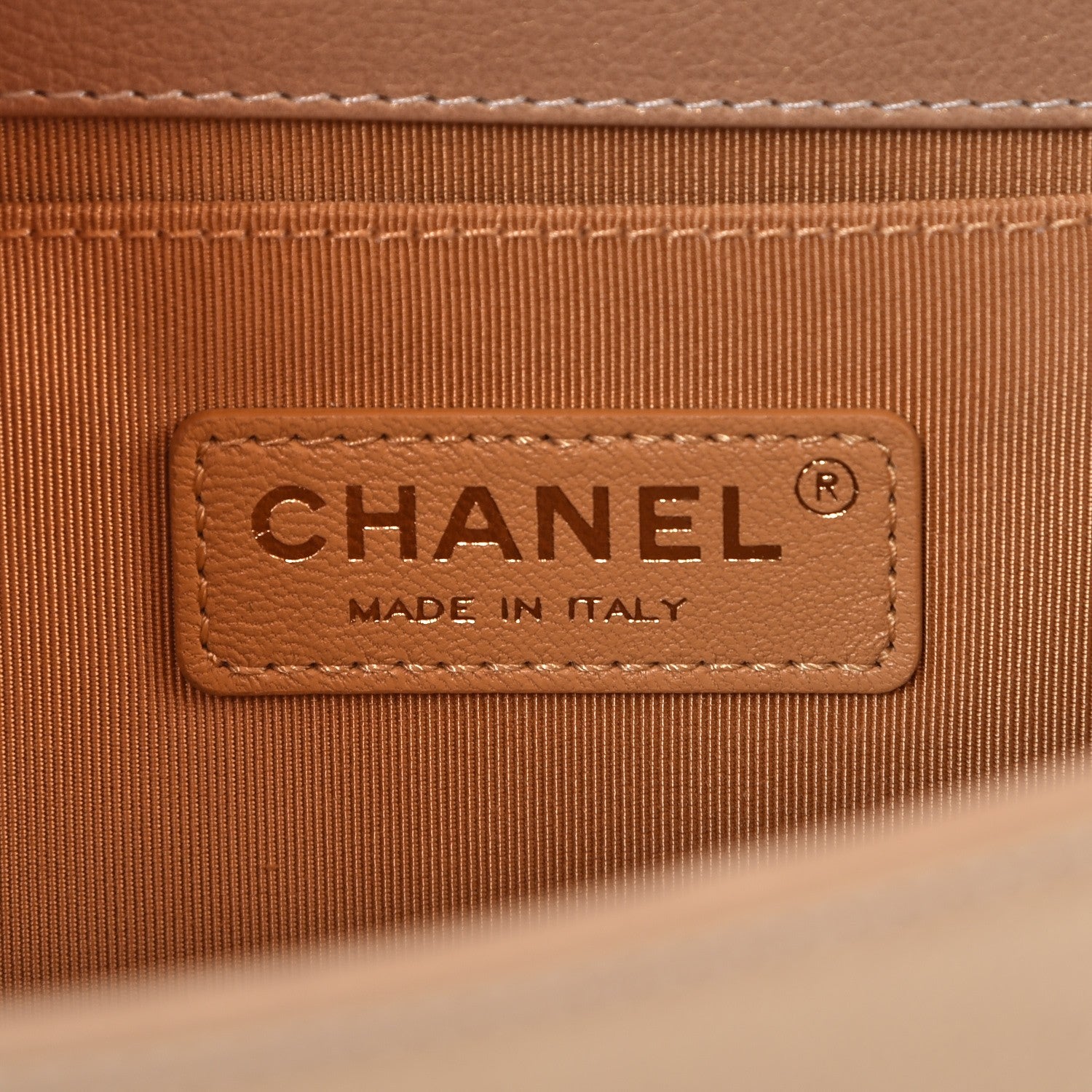 Chanel Pearl Calfskin Medium Boy Flap Gold 6 of 7