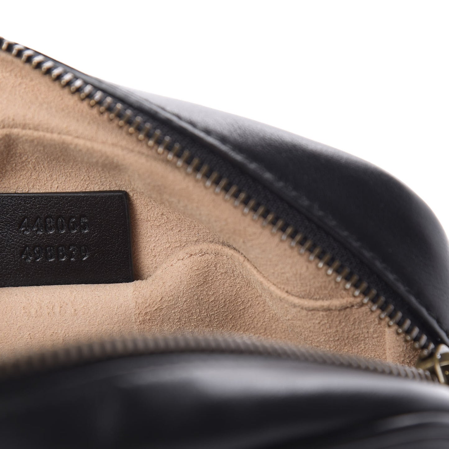 Calfskin Matelasse Mini GG Marmont Chain Shoulder Bag Black