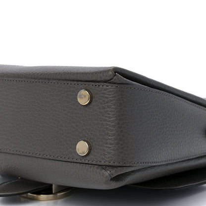 Gucci Dollar Calfskin Interlocking G Top Handle Shoulder Bag Loess 11 of 11