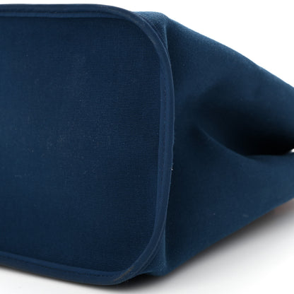 Hermes Toile Cabag 39 Bleu Marine 9 of 9