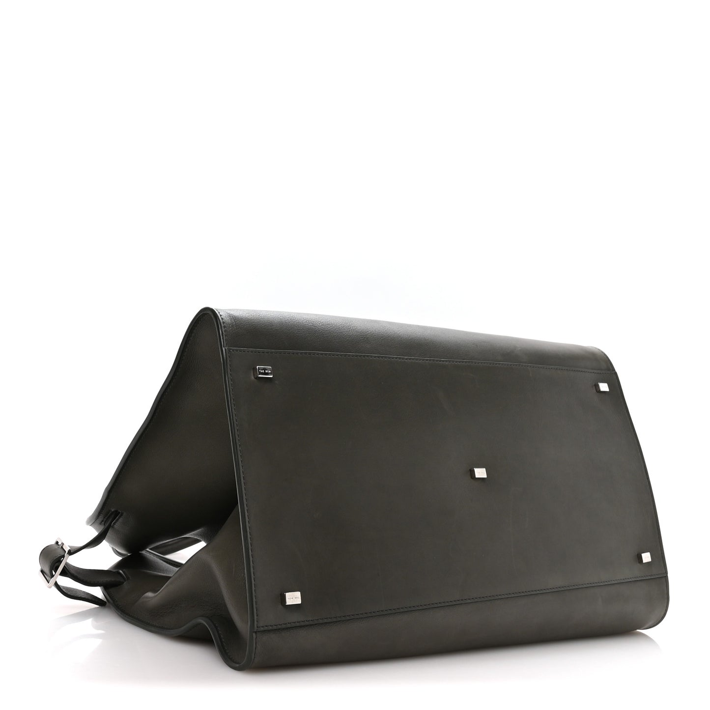 Polished Saddle Calfskin Soft Margaux 17 Koala Grey